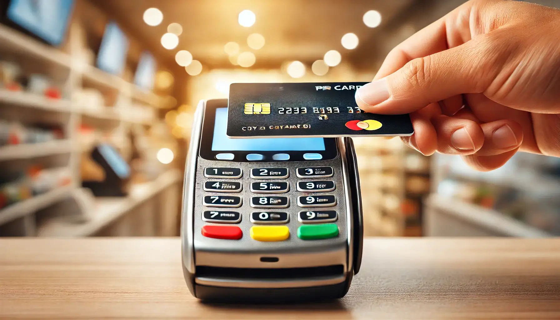 Secure and quick payment processing with a tap-to-pay credit card system